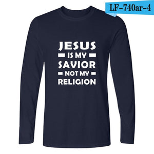I Love Jesus Long Sleeve Men's T-Shirt