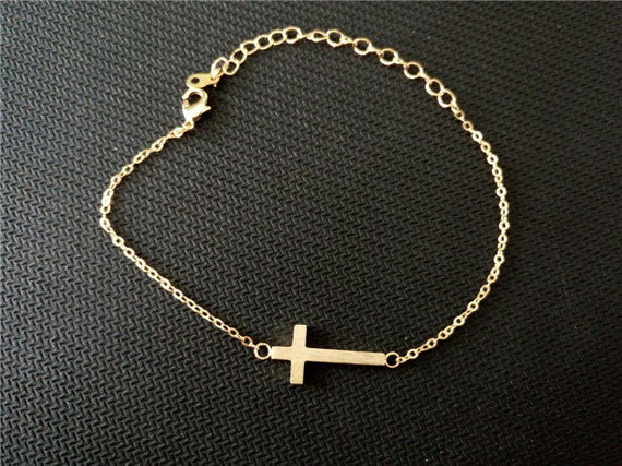 Stainless Steel Cross Bracelet for Women