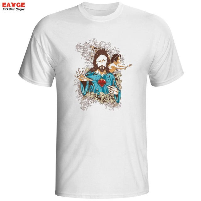 Get Connected to Jesus Funny Men's Shirt