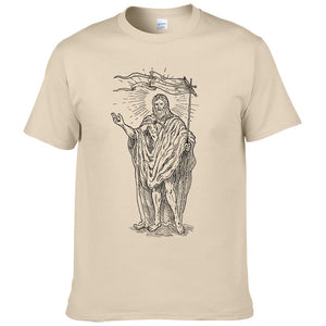 Plain Jesus on the Cross T-Shirt for Men
