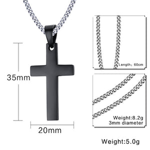 Elegant and Simple Cross Necklace