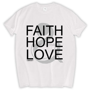 Faith, Hope, and Love Men's T-Shirt