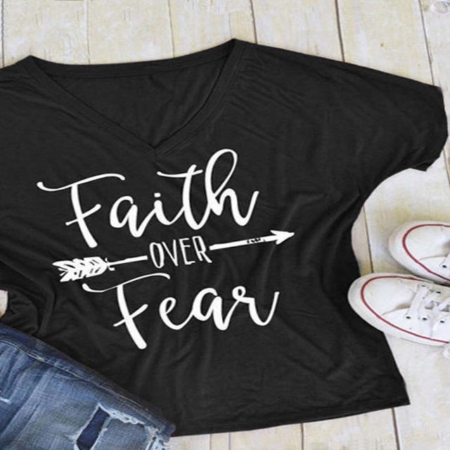 Faith Over Fear Women's T-Shirt