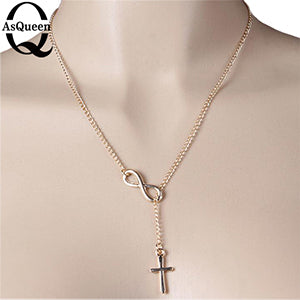 Cute Cross Pendant Necklace for Women