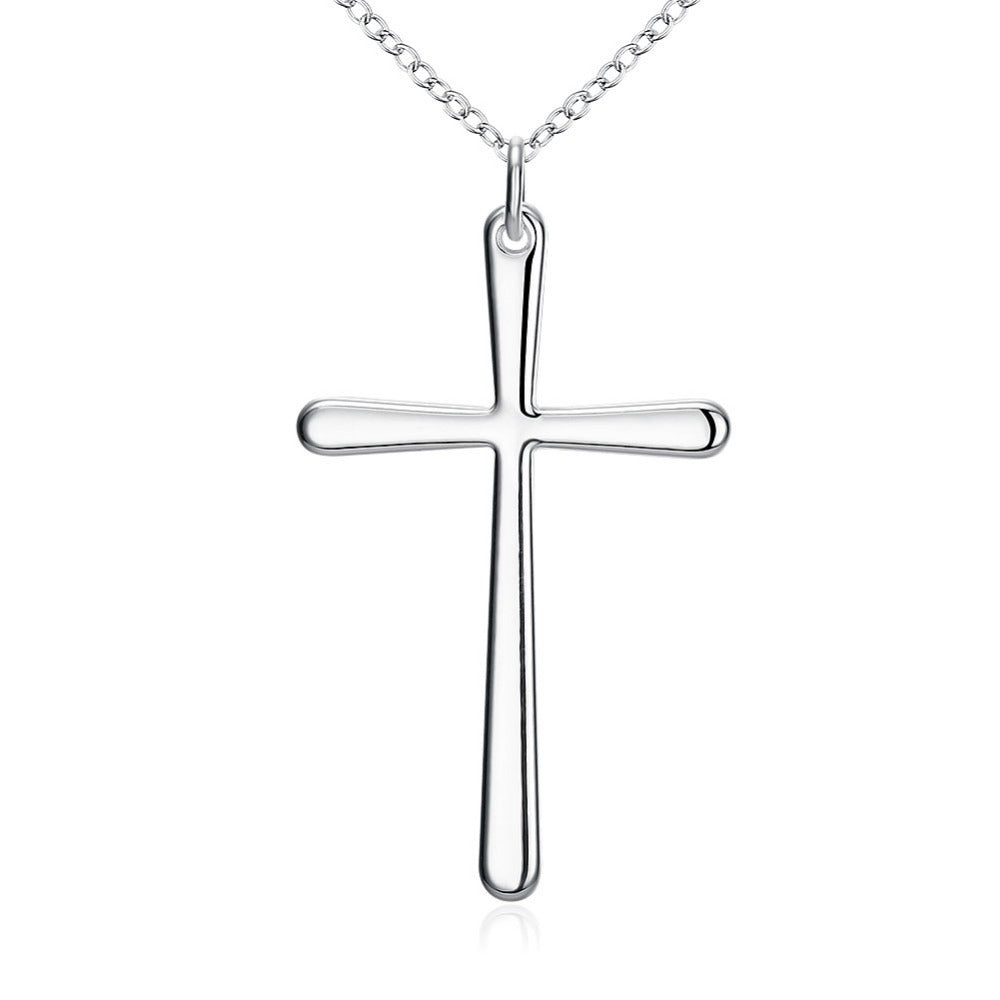 Simple Cross Necklace for Women